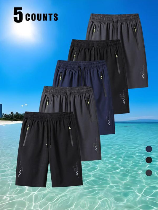 Men'S Sports Shorts, Quick Drying Breathable Comfortable Sports Shorts, Gym Clothing, Casual Men'S Sports Bottoms for All Seasons, Workout Clothes, Athletic Shorts